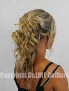 Chignon C&LINE Coiffure Hossegor Capbreton Seignosse