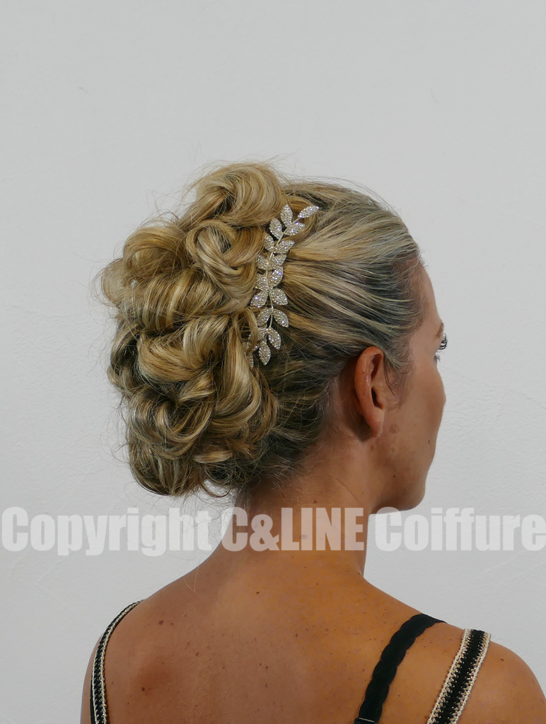 Chignon C&LINE Coiffure Hossegor Capbreton Seignosse